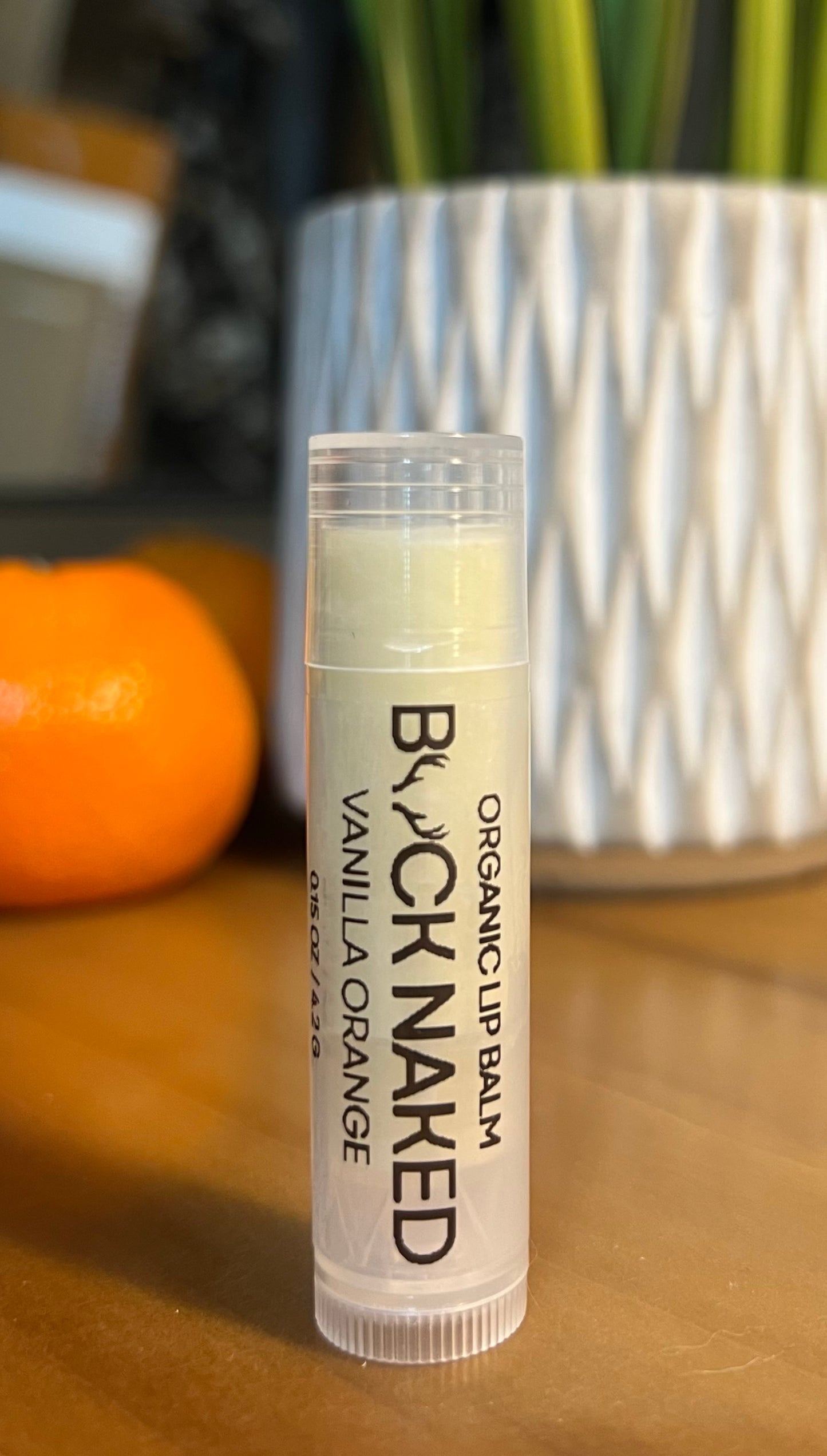Buck Naked Vanilla Orange | All-Natural Chapstick